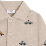 Hust & Claire Bendy Police Body Polo - Beige Melange