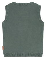 Hust & Claire Perry Lorry Strik Vest - Balsam Green