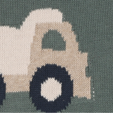 Hust & Claire Perry Lorry Strik Vest - Balsam Green