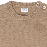 Hust & Claire Nadina Garden Strik Vest - Biscuit
