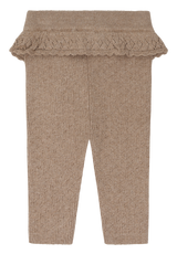 Hust & Claire Lisa Strik Bukser - Biscuit