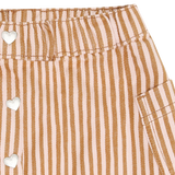 Hust & Claire Nanna Stripe Nederdel - Chipmunk