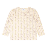Hust & Claire Alma Boquet Bluse - Vanilla
