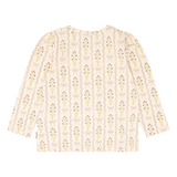 Hust & Claire Alma Boquet Bluse - Vanilla