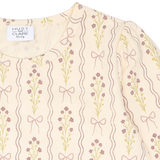 Hust & Claire Alma Boquet Bluse - Vanilla