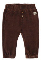 Hust & Claire Gus Velour Bukser - Soil