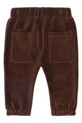 Hust & Claire Gus Velour Bukser - Soil