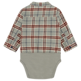 Hust & Claire Bertil Soft Body Skjorte - Forest Fog