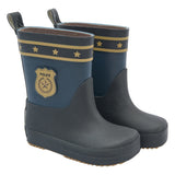 Mikk-Line Politi Gummistøvler, Barefoot - Blue Nights
