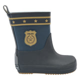 Mikk-Line Politi Gummistøvler, Barefoot - Blue Nights