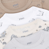 Pippi Body, 4-pak - Rainy Day