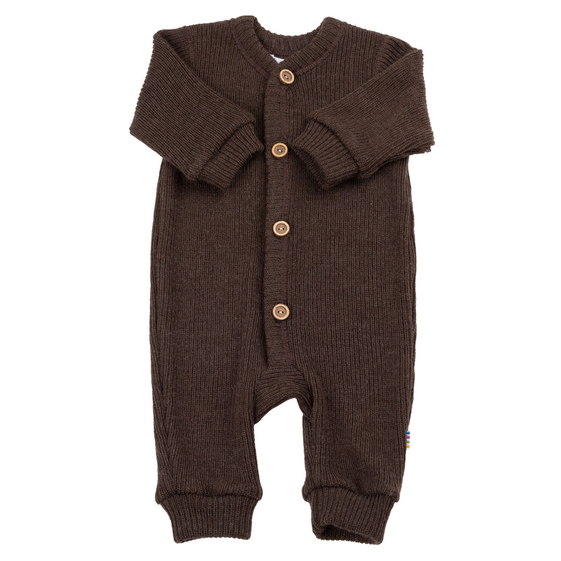 Joha Uld Rib Køredragt - Dark Brown