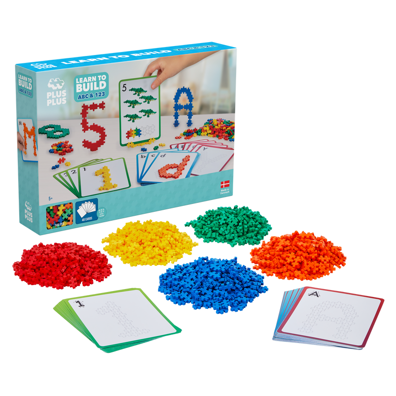 PLUS-PLUS Learn to Build - ABC & 123