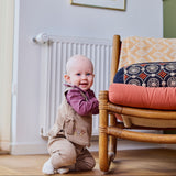 Hust & Claire Nadina Garden Strik Vest - Biscuit
