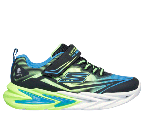 Skechers Flex Glow Sneakers - Blue/Green