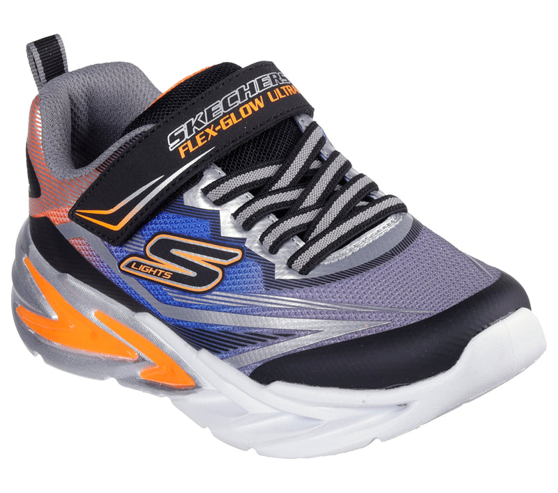 Skechers Flex Glow Ultra - Black/Grey