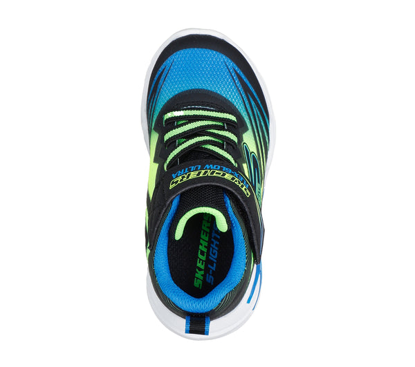 Skechers Flex Glow Sneakers - Black/Blue
