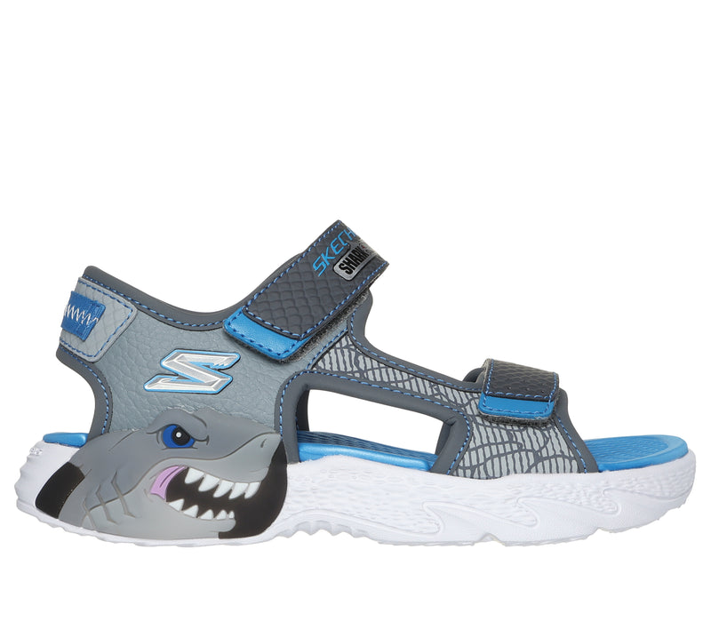 Skechers Boys Creature Splash Sandaler - Charcoal Blue