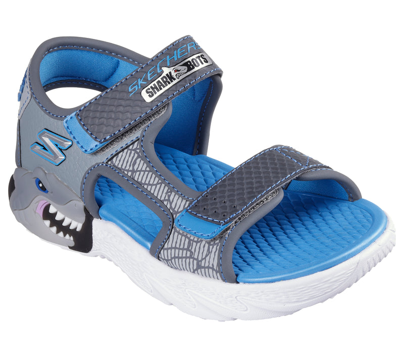 Skechers Boys Creature Splash Sandaler - Charcoal Blue