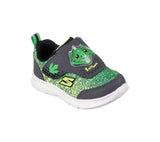 Skechers Boys Comfy Flex 2.0 Sneakers - Charcoal Lime