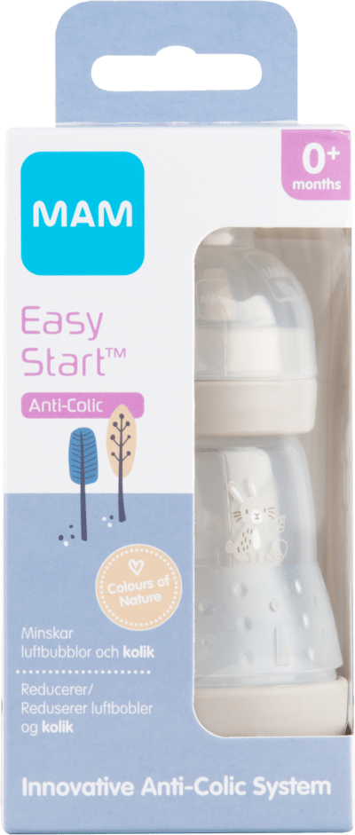 MAM Easy Start Anti-Colic Sutteflaske, 160 ml. - Neutral