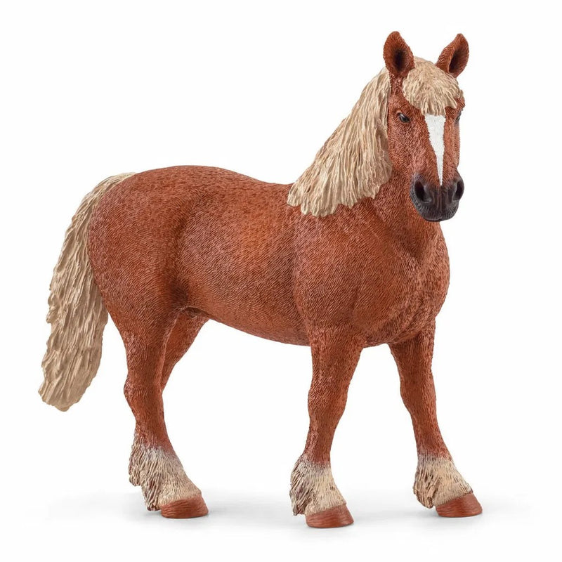Schleich Belgisk arbejder Hest