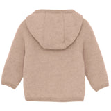 Huttelihut Jakke, Uld-fleece - Mahogany Rose