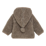 Huttelihut Pixie Jakke, Uld m. inderfoer - Camel Melange