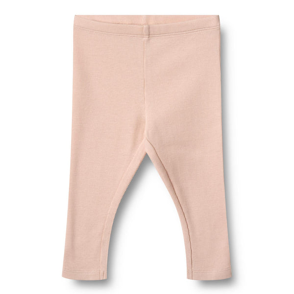 Wheat Rib Leggings Maddy - Powder