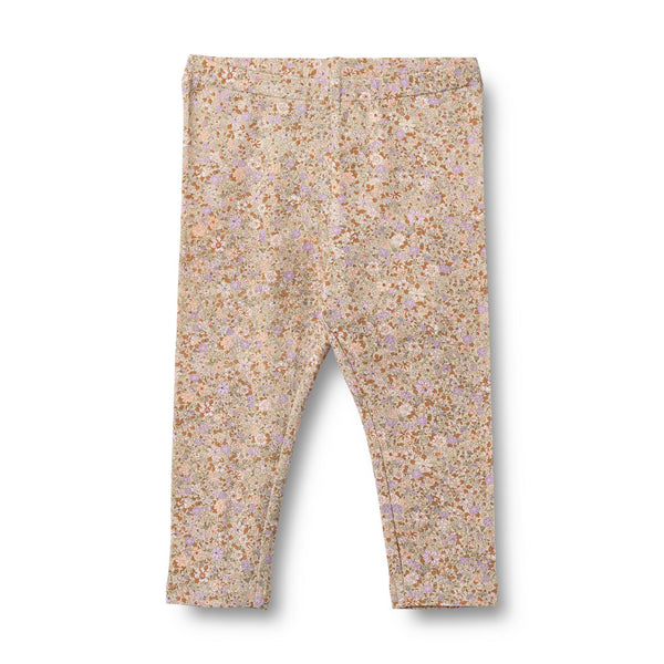 Wheat Leggings Jules - Lilac Flower Meadow