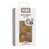 Bibs Latex Flaskesutter, Fast Flow - 2 pack