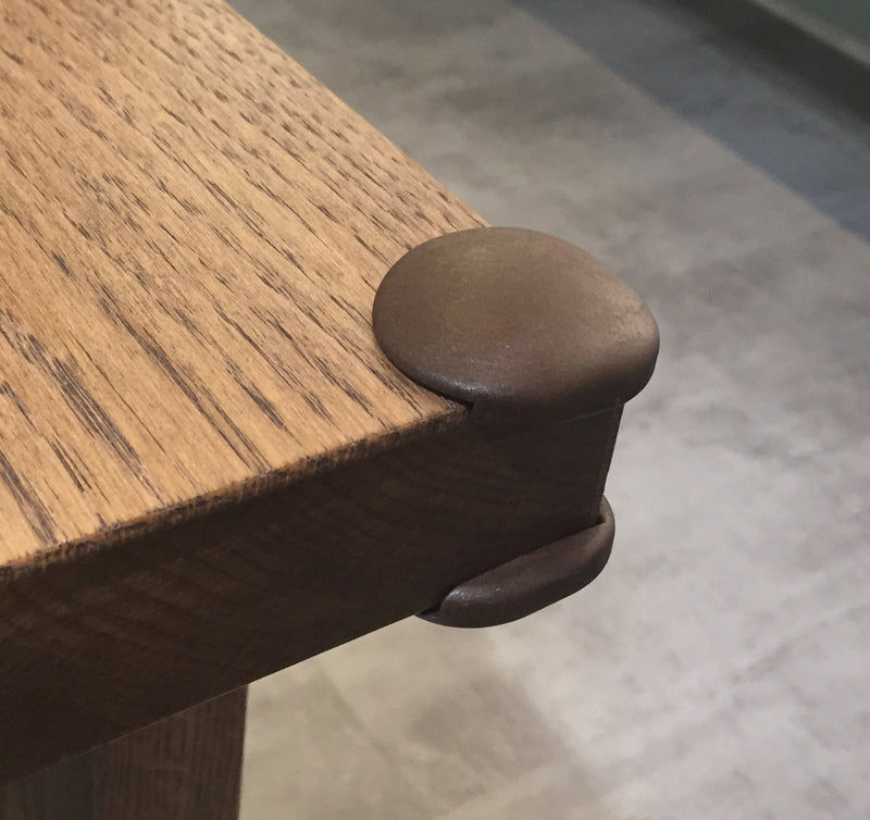 BabyDan Hjørnebeskytter, 8 styks - Brun