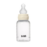 Bibs Sutteflaske 150 ml, Silicone slow flow - Ivory