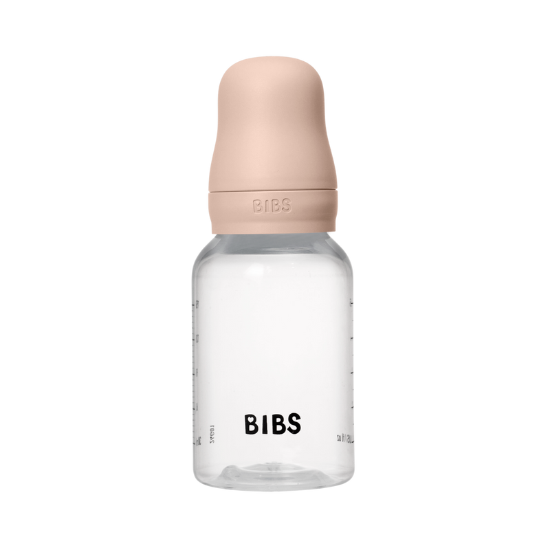 Bibs Sutteflaske 150 ml, Silicone slow flow - Blush