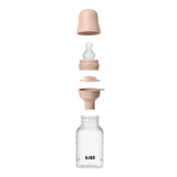 Bibs Sutteflaske 150 ml, Silicone slow flow - Blush