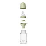 Bibs Sutteflaske 150 ml, Silicone slow flow - Sage