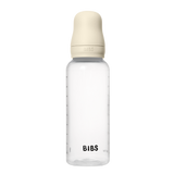 Bibs Sutteflaske 270 ml, Silicone medium flow - Ivory