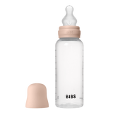 Bibs Sutteflaske 270 ml, Silicone medium flow - Blush