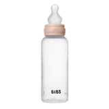 Bibs Sutteflaske 270 ml, Silicone medium flow - Blush