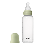 Bibs Sutteflaske 270 ml, Silicone medium flow - Sage