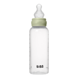 Bibs Sutteflaske 270 ml, Silicone medium flow - Sage