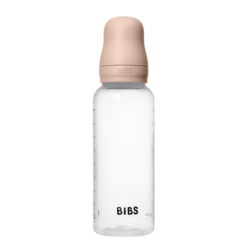 Bibs Sutteflaske 270 ml, Latex medium flow - Blush