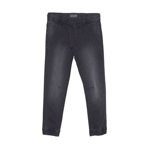 minymo Jeans, loose fit - Grey Black