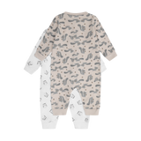 Pippi Natdragt m. lynlås, 2-pak - Rainy Day