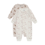 Pippi Natdragt m. lynlås, 2-pak - Violet Ice