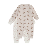 Pippi Natdragt m. lynlås, 2-pak - Violet Ice