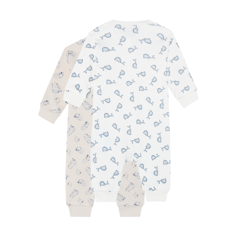 Pippi Natdragt m. lynlås, 2-pak - Flint Stone