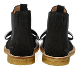 Angulus Chelsea Støvler m. sløjfe - Black