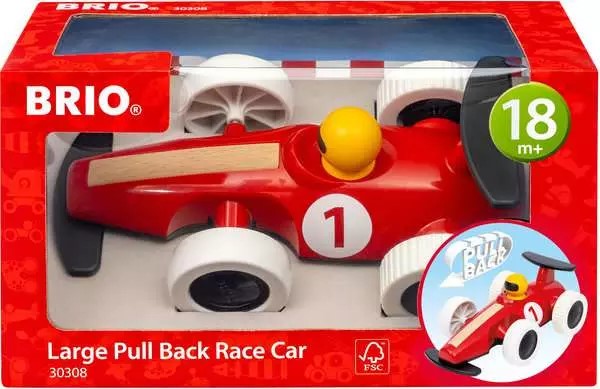 BRIO® Pull Back F1 Racerbil