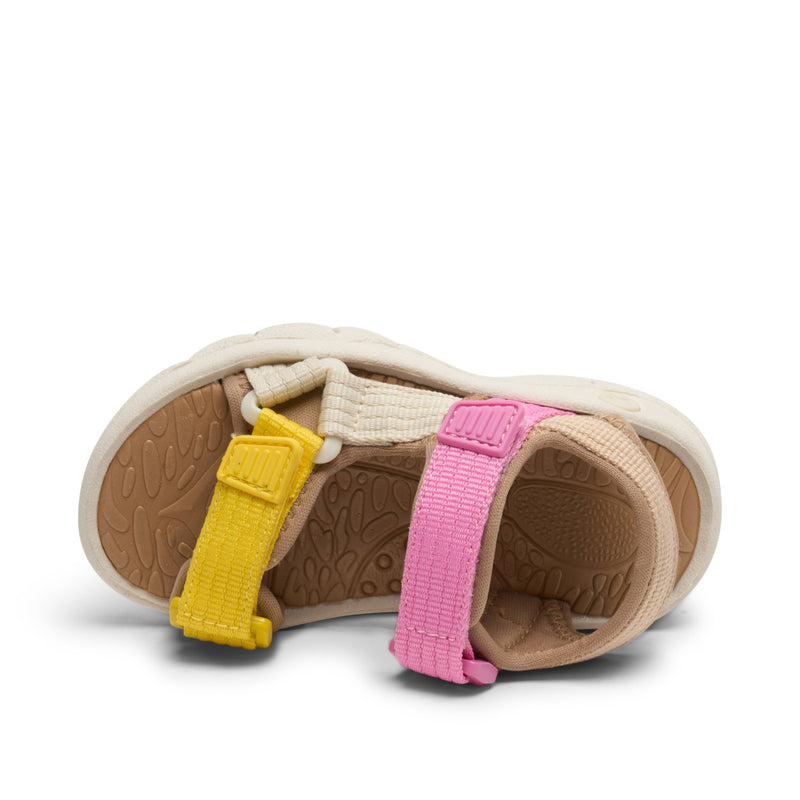 bisgaard Nico Sandaler  - Yellow/Pink